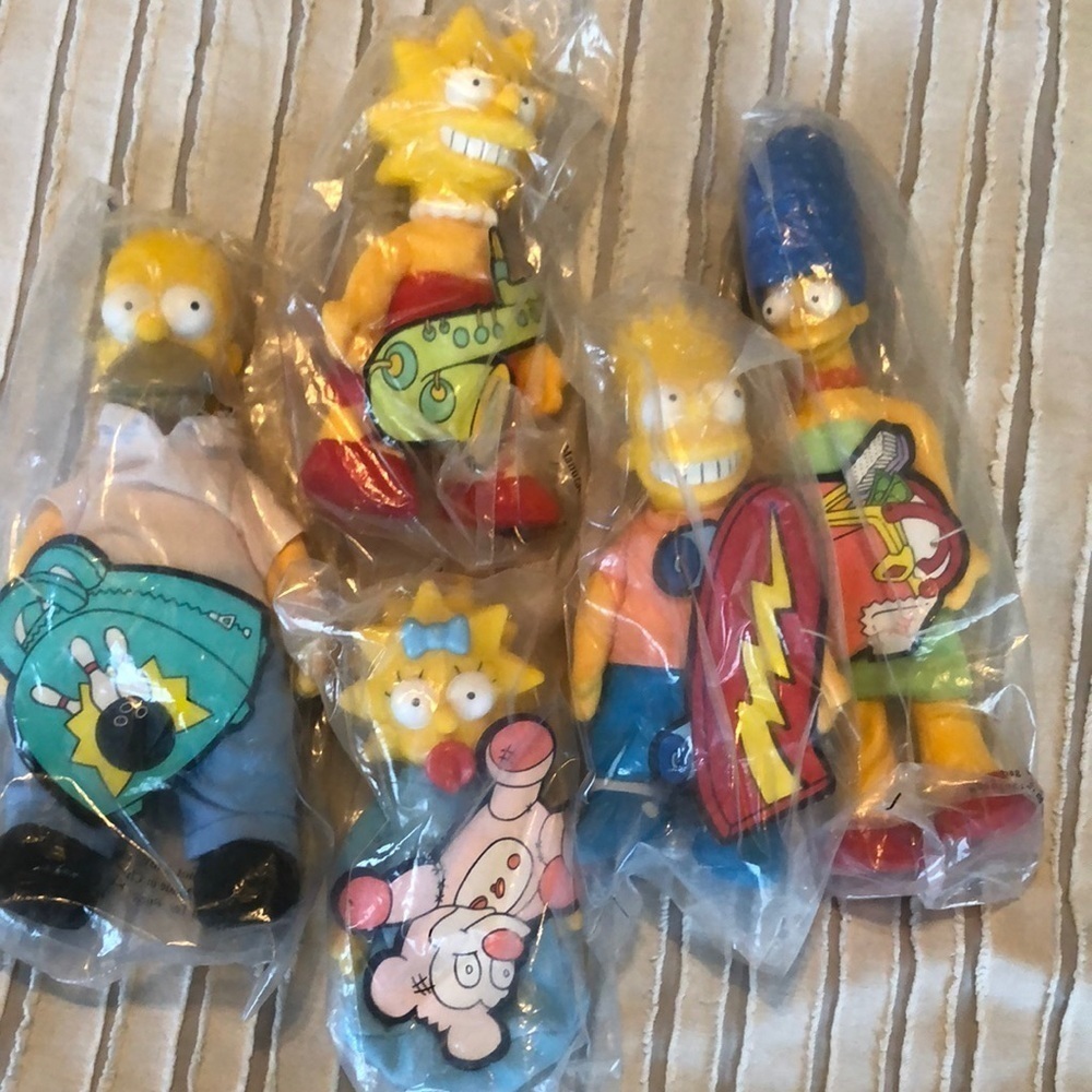 The Simpsons Burger King collectibles